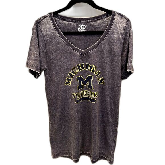 Michigan Wolverines V-Neck T-Shirt - Size XL - Picture 1 of 3